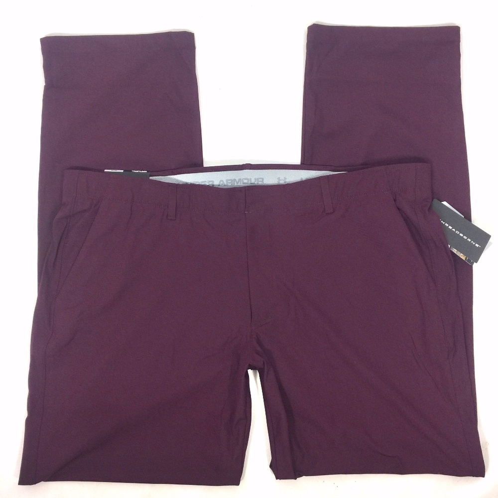 NWT Mens UA Golf Threadborne Tour Pants Size 46x36